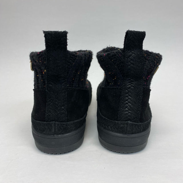 Toni Pons Size 37-6.5 Women's Black Patchwork Booties