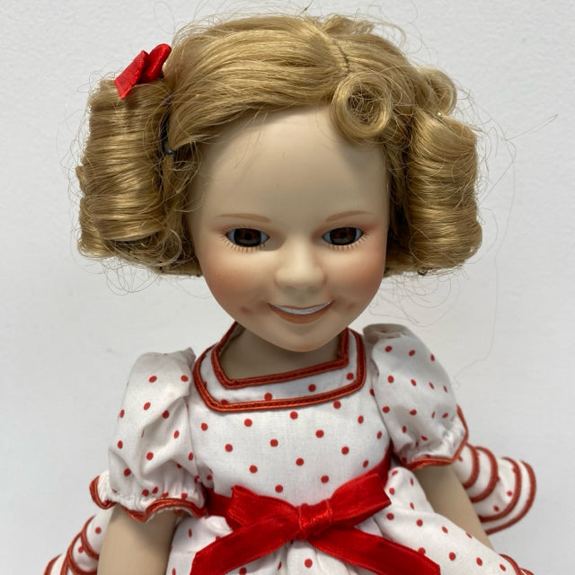 The Danbury Mint The Shirley Temple Stand Up and Cheer Doll