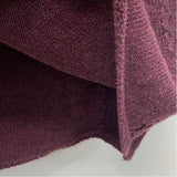 Max Studio Size M-L Women's Burgundy Solid Sweater Dress
