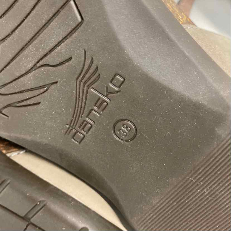 Dansko Size 38-7.5 Women's Tan Solid Slingback Shoes