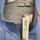 Chico's Women's Size 0-S Light Blue Solid Jacket Jacket