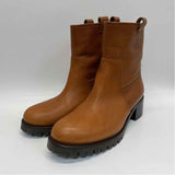 Polo Ralph Lauren Size 39-8.5 Women's Brass Solid Pull On Boots
