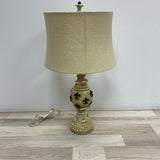 Table Top Resin Lamp - Fleur de Lis design