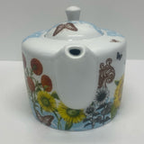 Rosanna White-Multicolor Ceramic Teapot