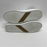 Nothing New Shoe Size 12 White Leather Solid Men's Men's Sneakers