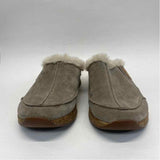 Taos Size 8 Women's Gray Solid Shearling Shoes