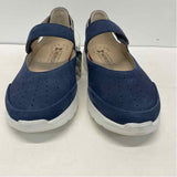 Mephisto Size 8 Women's Navy Solid Mary Jane Shoes