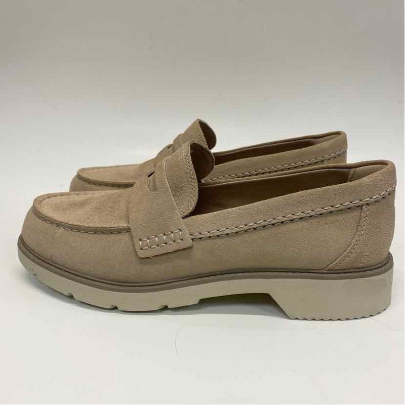 Sperry Size 9 Women's Beige Solid Loafer Shoes