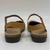 Dansko Size 37-6.5 Women's Mustard Solid Slingback Shoes