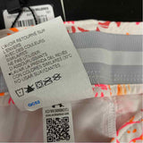 Under Armour Size 6 Women's White-Multicolor Pattern Bermuda Shorts