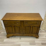 Brown Solid Wood Sideboard