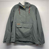 Columbia Women's Size M Green Solid Pullover Coat