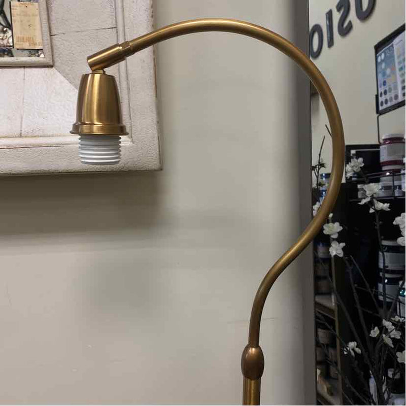 House of Troy Aria Hook Gold-Black Metal Clamp On Table Top Lamp