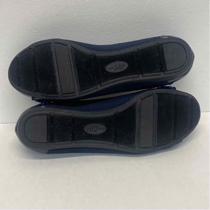Anne Klein Sport Size 7 Women's Navy Solid Slip On Flats