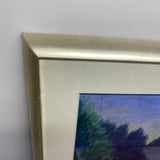 Pastel Painting " Campway" Signed by Pat Walls