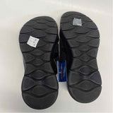Skechers Goga Mat Size 7 Women's Black Cut Out Slip On Sandals