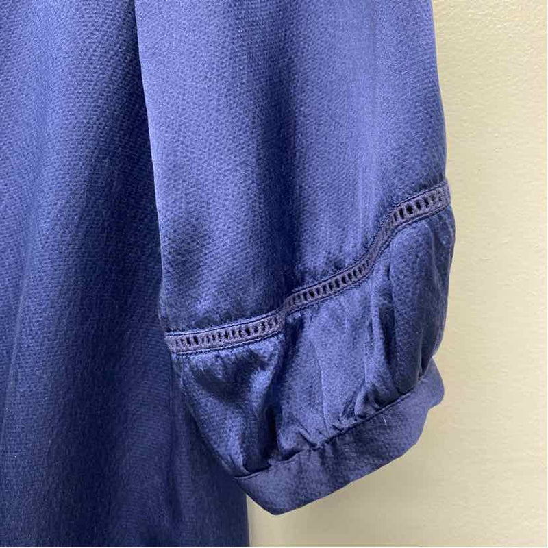 COOp Barneys New york Size XS Women's Blue Solid Tunic Dress