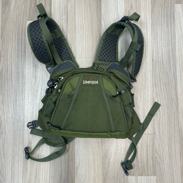 Umpqua Green Nylon Solid Backpack