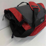 Eagle Creek Gray-Red Nylon Messenger Handbag