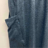Prana Size Xl Women's Blue Tweed T-Shirt Dress