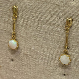 Opal 14K Gold Earrings