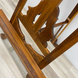 Brown Wood Decorative Easel to Display Artwork