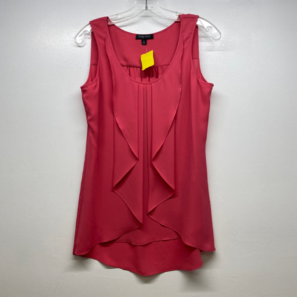 Etcetera Women's Size 4-S Magenta Solid Sleeveless Top