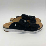 Ugg Size 7 Women's Black Slip On Sandals