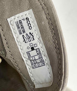 Ecco Size 7-7.5 Women's Light Gray Solid Ankle Booties