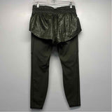 Athleta Size S Women's Green Solid Leggings Activewear Pants