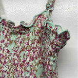Roxy Size XS Women's Mint-Multi Pattern Maxi Dress