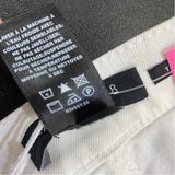Lafayette 148 Size 14 Women's White Solid Straight Leg Jeans