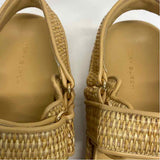 Tory Burch Size 8 Women's Tan Solid Strappy Sandals