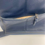 The Sak Navy Pebbled Leather Crossbody Handbag