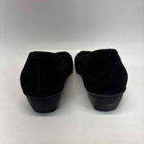 Salvatore Ferragamo Size 7 Women's Black Solid Slip On Shoes