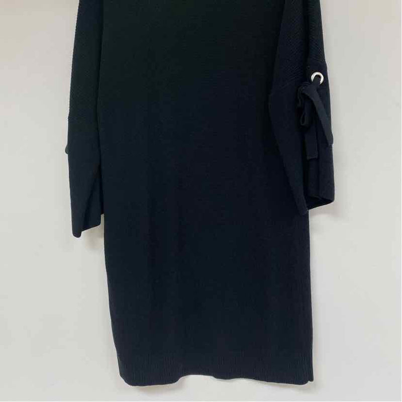 Tommy Bahama Size S Women's Black Solid Maxi Cardigan Sweater