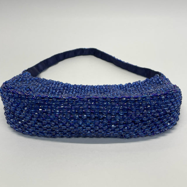 Valerie Stevens Blue Beaded Clutch