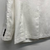 J.Crew Women's Size 00 White Solid Blazer Jacket