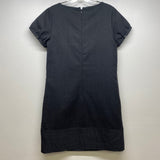 Gap Size 4- S Women's Gray Solid Short Sleeve Dress