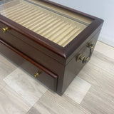 Box Multi-tier fountain pen display case