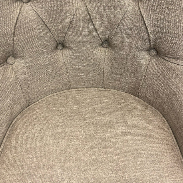 Tweed Brown Solid Chair