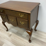 Ethan Allen Bronze Wood Table