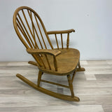 Abernathy Children's Brown Wood Rocking Chair