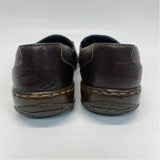 Born Size 37-6.5 Women's Bronze Pebbled Slip On Shoes