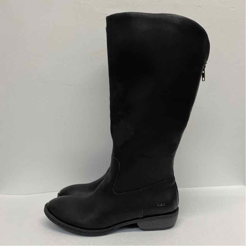 BOC Size 9 Women's Black Solid Riding Boots