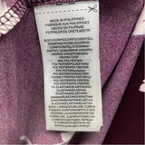 Lauren Ralph Lauren Size 12-L Women's Burgundy-White Pattern Sheath Dress