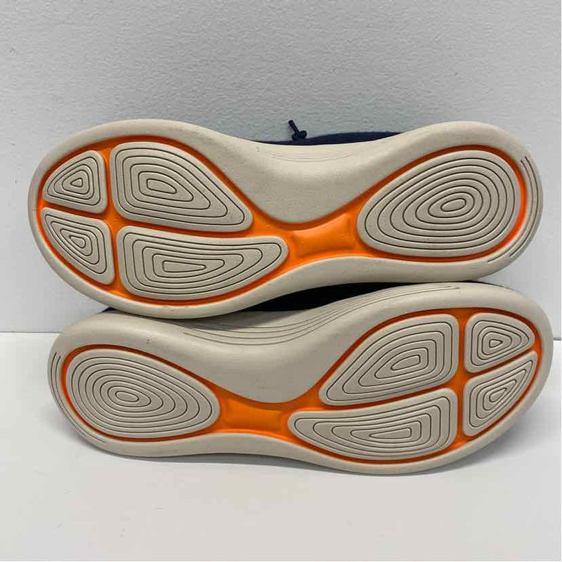 Woolloomooloo Size 7.5-8 Unisex Navy Solid Slip On Sneakers