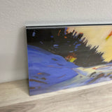 Acrylic Wall Decor Skiers By Leslie Jorgensen