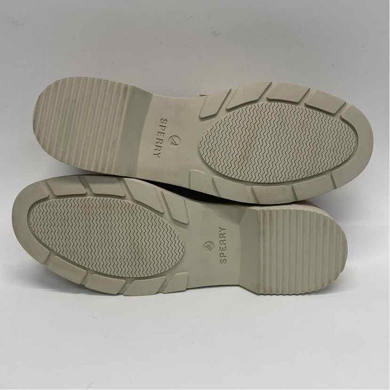 Sperry Size 9 Women's Beige Solid Loafer Shoes