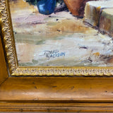 Wall Decor Tuscan Porch and Pots By David Jackson 3/150